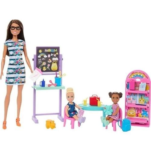 Poupée - Barbie - Hrg85 - École - Multicolore - Accessoires Inclus