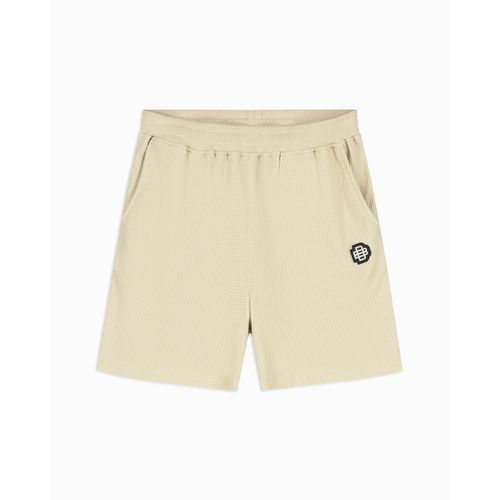 Black Bananas Monogram Waffle Short