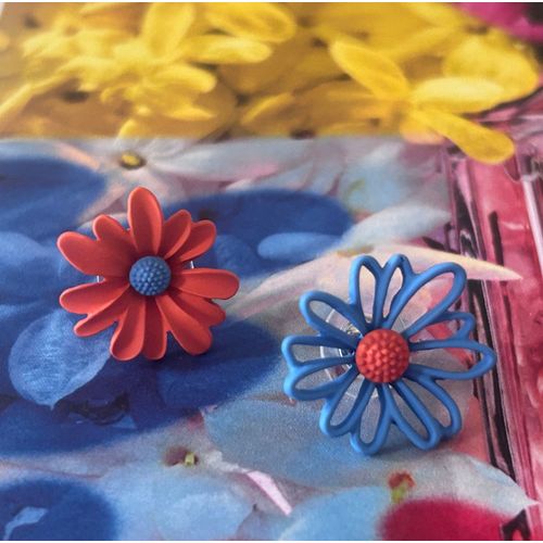 Boucles D¿Oreilles, Marguerites Dépareillées