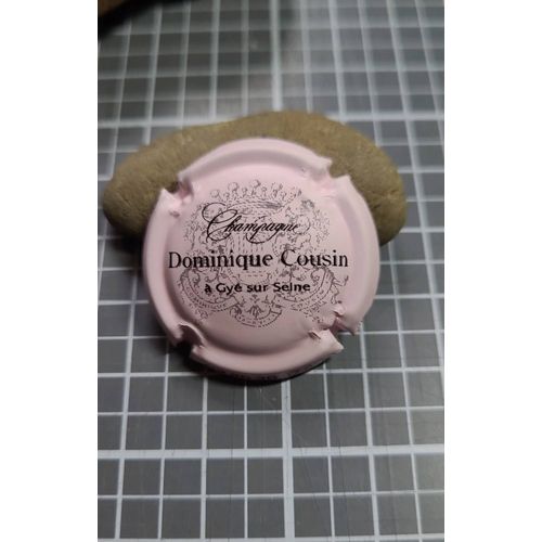 Capsule Champagne Dominique Cousin Rose