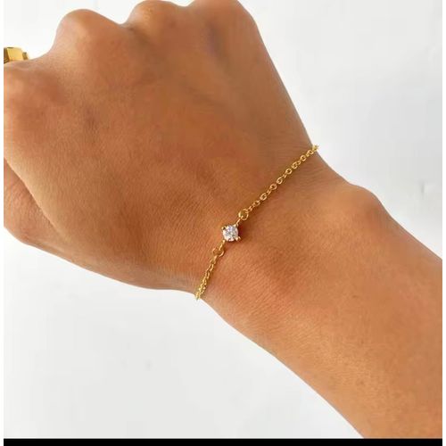 Bracelet Or Avec Diamant 