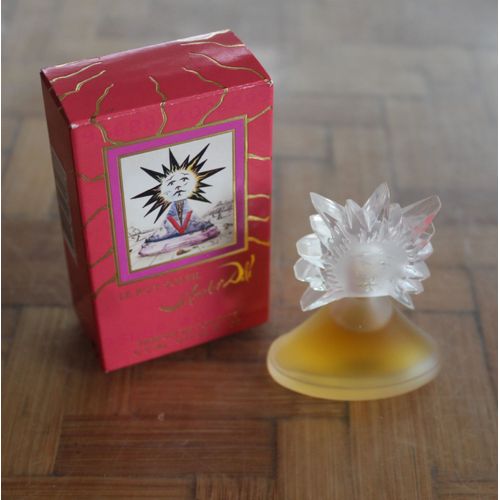 Neuve Et Fermèe Dans Sa Boîte D'origine,Miniature Salvator Dali, Le Roy Soleil Femme.Eau De Toilette .5ml.