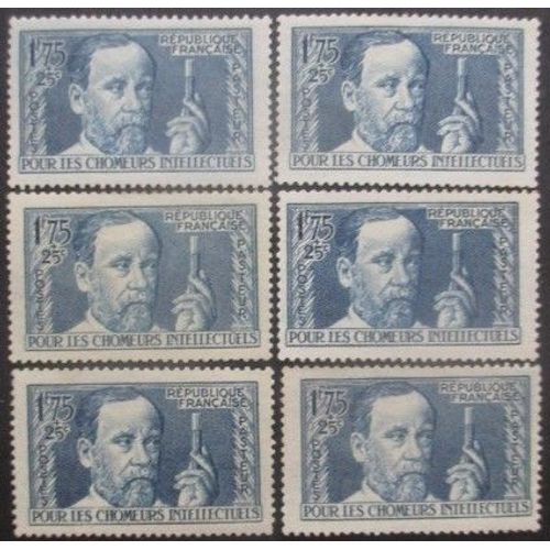 France N°385 X 6 Neuf **