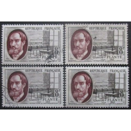 France N°1095 X 4 Oblitéré