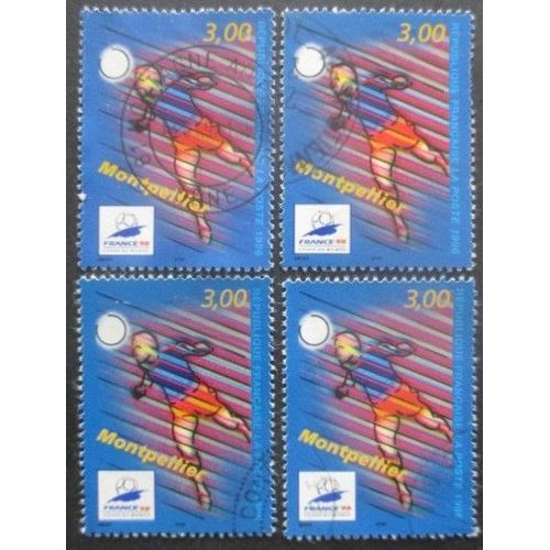 France N°3011 X 4 Oblitéré
