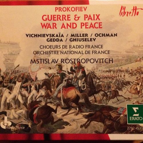 Guerre Et Paix - Prokofiev - Coffret 4 Cd En Fourreau Avec Livret 240 Pages.