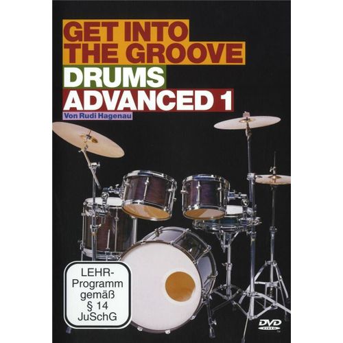 Rudi Hagenau : Get Into The Groove - Drums Advanced 1 - Dvd Batterie Bwh7274 9783865431776