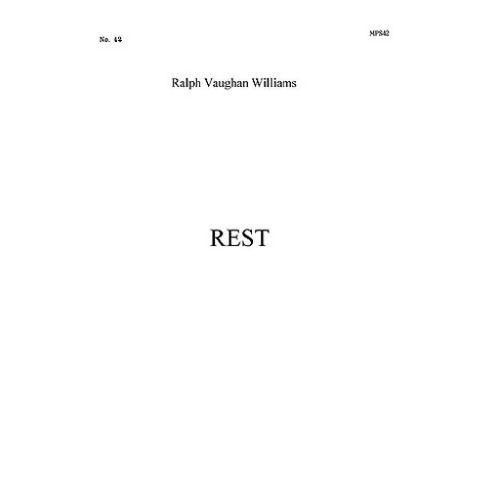 Ralph Vaughan Williams: Rest - Partitions Pour Chorales Satb Bwhmps000042