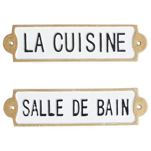 Décoration Murale Isere Blanc 6 Cm
