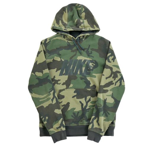 Reconditionné - Sweat À Capuche Homme Camo Military - Taille M - Homme - Camouflage