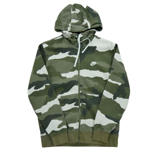Reconditionné - Sweat À Capuche Homme Full Zip - Taille S - Homme - Camouflage