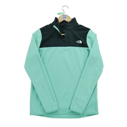 Reconditionné - Pull Polaire Femme Tnf Vert - Taille S - Femme - Vert