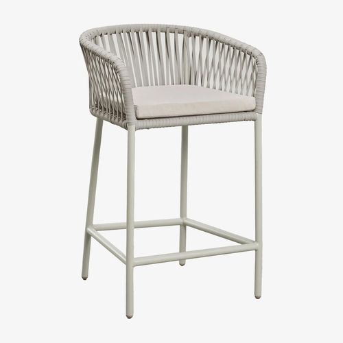 Lot De 2 Tabourets Hauts Arhiza Vert Kaki ¿65 Cm