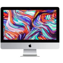 APPLE iMac 21,5" 2019 i7 - 3,2 Ghz - 8 Go RAM - 1000 Go HDD - Argent - Reconditionné - Très bon état