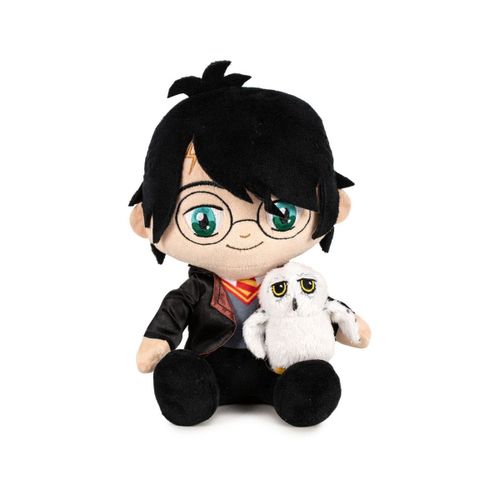 Harry Potter - Peluche Sitting avec Animals Harry 25 cm