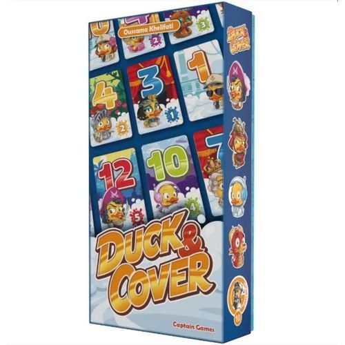 Captain Games - Duck And Cover Jeu De Société Jeu De Plateau