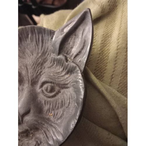 Ancienne Coupelle Chat Fonderie D Art