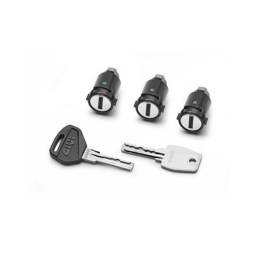 Top-Case Givi Kit 3 Barillets + Clefs Sécurité Pour Obkev/Obkevs