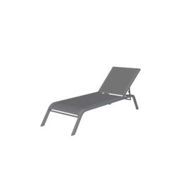Bain De Soleil Multiposition En Aluminium Gris Tello Hyba