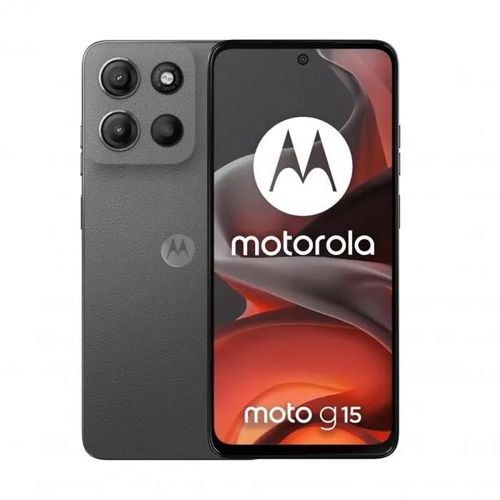 Motorola Moto G15 4G 8 Go/128 Go Gris (Gravity Grey) Double SIM