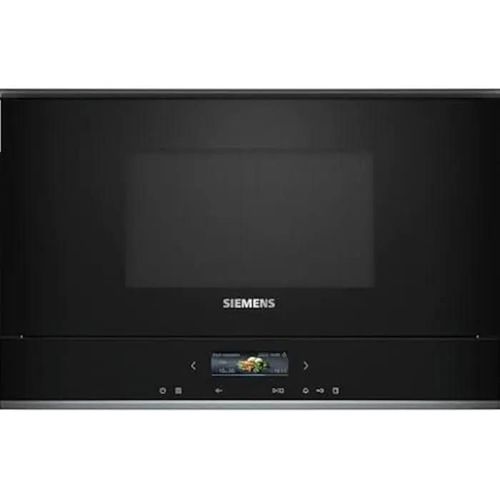 Micro-ondes encastré - SIEMENS - IQ700 BE732L1B1 - 25 Litres - 900 Watt - 8 fonctions automatiques