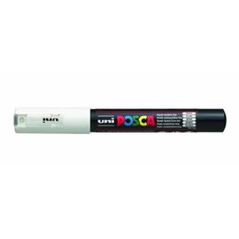 Lot De 6 Marqueurs Pointe Conique Extra-Fine Pc1mc 0,7 - 1mm Blanc