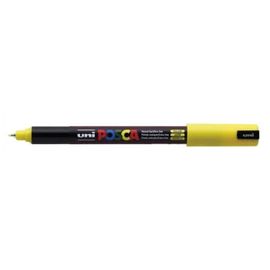 Lot De 6 Marqueurs Pointe Calibrée Extra-Fine Pc1mr 0,7mm Jaune
