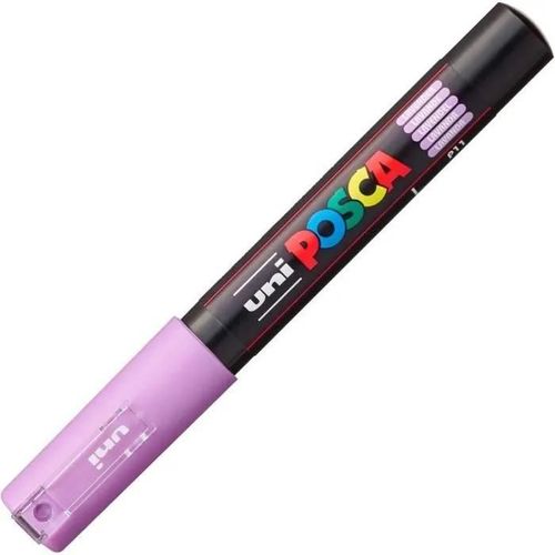 Lot De 6 Marqueurs À Pigment Pc-1mc, Lavande