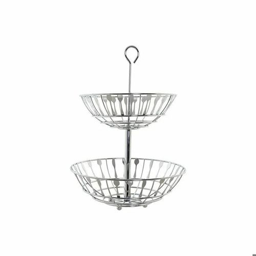Corbeille À Fruits En Métal Et Plastique Dkd Home Decor (X12)