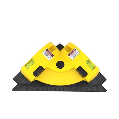 90 degrés à angle droit infrarouge niveau mètre mur carrelage au sol ligne laser-règle à angle droit indicateur de niveau