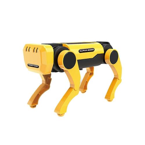 Solar Powered Electric Mechanical Dog Robot Science Technolog Educational Diy Assembly Toys Family