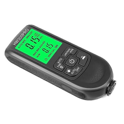 -300PRO Coation Jauge d¿épaisseur 0-2000UM Testeur d¿épaisseur de film de peinture de voiture Compteur de peinture automobile (Bla