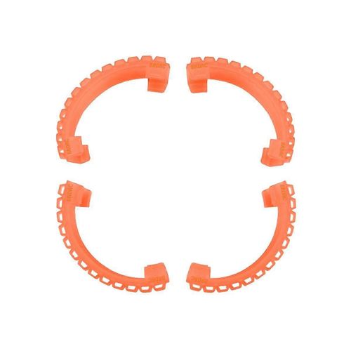 Housse De Protection D¿Hélice 4 Pièces 360 Degrés Cas De Protection Anti-Collision Anti-Collision Pour Avata Drone Blade Orange-Générique
