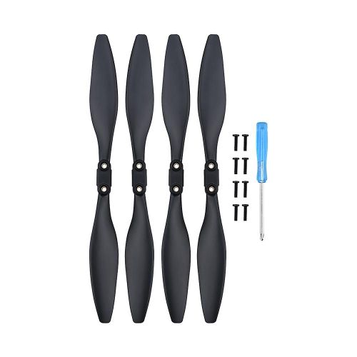 2 Paires D¿Hélice Pliable Pour Hs720 / 720e Drone Hélice Lames Rc Quadcopter Pièces De Rechange Drone Ac-Générique