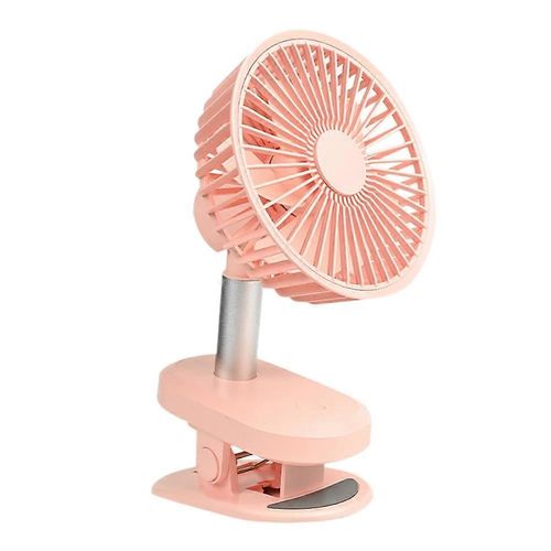 Ventilateur à clip alimenté par USB Ventilateur portable de 6 pouces 3 vitesses à flux d¿air fort Petit ventilateur avec clip robuste Cl silencieux