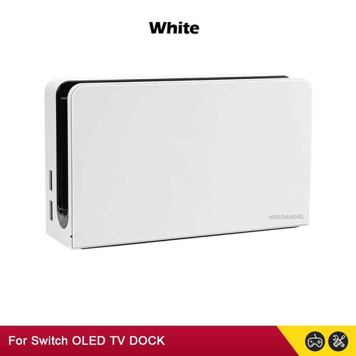 Station De Charge Tv S6 Pour Nintendo Switch,Oled,Compatible Hdmi,Support,Version Limitée - Type White #A