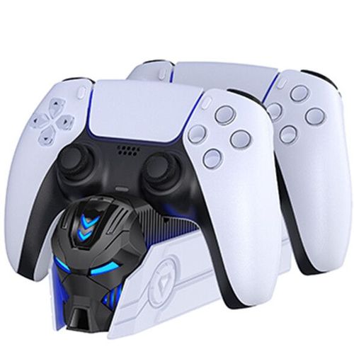 Beboncool Fc502 Rgb Contrôleur Station De Charge Pour Playstation 5 Double Chargeur Rapide Support De Charge Led Pour Ps5 Dualsense Manette De Jeu - Type Beboncool Fc500