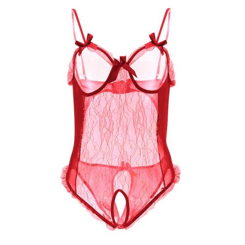 Nuisette Sexuelle Sexy Sans Entrejambe,Poitrine Qui Fuit,Courbe,Pour Le Sexe,18 Body Transparent,Filet De Pêche,Vêtements De Nuit Pour Femmes,Tenues Sexy