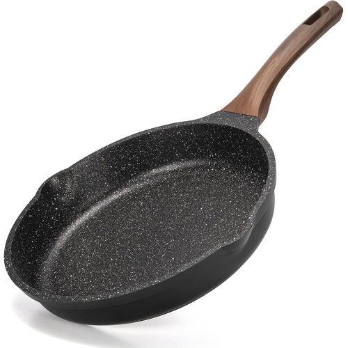 Poele En Pierre Induction Antiadhésive 20cm,Poêles À Frire Anti Adhesive,Poêle À Omelette.¿