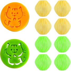 Lot De 10 Boules De Lavage Réutilisables Pour Machine À Laver,Linge De Lit,Vêtements