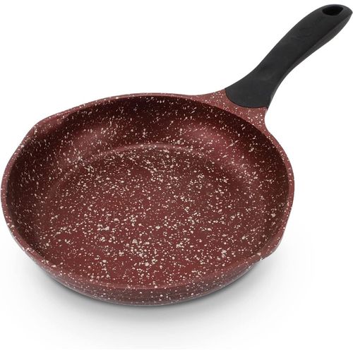 Poêles À Frire 28cm,Avec Revêtement Antiadhérent,En Fonte D¿Aluminium,Sans Pfoa,Ni Pfos,Compatible Tous Feux Dont Induction