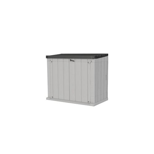 Coffre De Jardin 842l En Résine Gris Taupe Storer Plus
