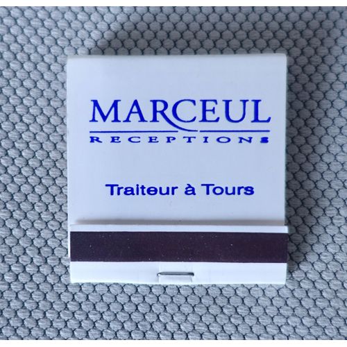 Pochette D'allumettes Pleine Marceul Receptions. Traiteur À Tours. Indre-Et-Loire. Département 37.