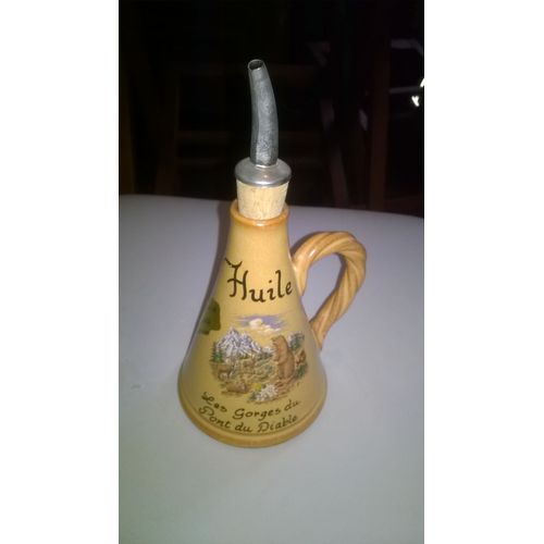 Flacon Pour Huile Avec Verseur Fabrication Artisanal