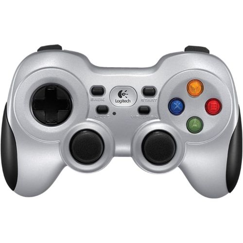 Logitech F710 Manette De Jeu Sans Fil, 2,4 Ghz Avec Nano-Récepteur Usb, Configuration Console, Double Retour De Vibration, Croix Directionnelle 4 Switchs, Pc - Gris/Noir
