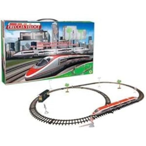 Teorema Arrow Fast 61660 Train Électrique Avec Rail Blanc/Rouge 230 Cm
