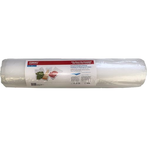Maxxo Appareil De Mise Sous Vide Professionnel Sous Vide Machine Automatique Vacuum Sealer Machine Avec Sacs Et Rouleaux Alimentaires (Jumbo Roleau 40X1000 Cm)