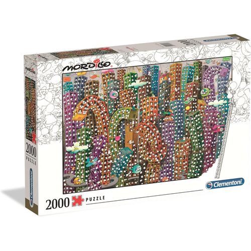 - 32565 - Panorama Puzzle - Mordillo - The Jungle - 2000 Pièces, Puzzle Pour Adulte