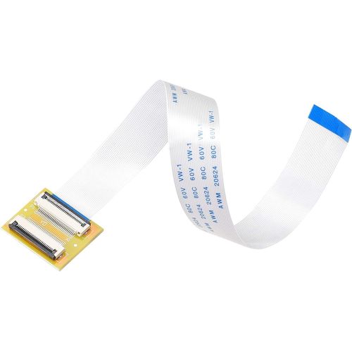 Flexible Plat Câble (A Type) Et Retourner Pour Monter Extension Adaptateur Kit 30 Broche 0.5Mm Pas 200Mm Ffc Pour Lcd Tv Voiture Audio Lecteur Dvd Portable
