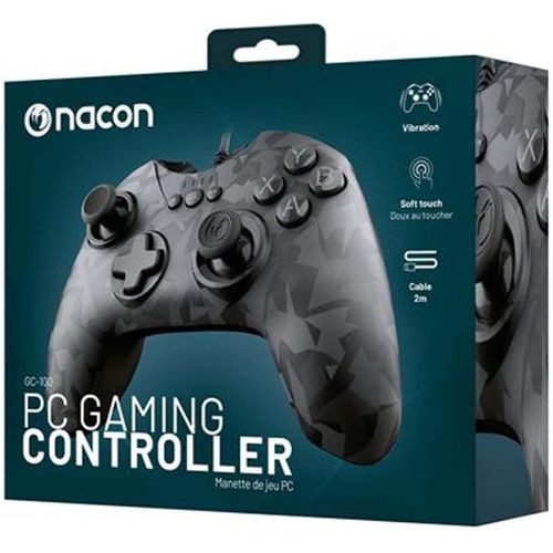 Manette De Jeu Pc Filaire Gc-100 Urban Camo.